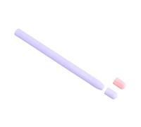 HOLIDYOYO Custodia in Silicone Antiscivolo per Penna Stylus Pencil Protettiva e Leggera con Fodera e Cappucci Design Bicolore Moderno per Uso Quotidiano