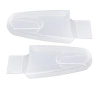 HOLIDYOYO Custodia per Forbici da Potatura da Giardino 2 Pezzi in Plastica Trasparente Porta Attrezzi da Giardinaggio Compatto e Leggero Organizer Portatile per Strumenti da Lavoro e