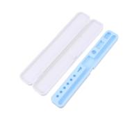 HOLIDYOYO Custodia per Stilo Pencil 1/2 in Silicone Antiurto Supporto Portapenne Compatibile per Ipad, Scatola Protettiva Portatile Leggera Azzurra per Studenti e Professionisti