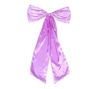 HOLIDYOYO Decorazioni con Fiocco Grande Coquette: Decorazioni per Compleanno Coquette con Fiocco in Raso, da Parete giganti Color Viola Pastello per Ballerine Che vogliono Solo esserlo