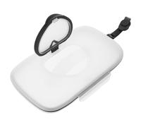 HOLIDYOYO Dispenser Salviettine Porta Salviette Portatile Per Scatola Per Salviette Riutilizzabile Con Coperchio Per Casa e Viaggi Design Compatto e Facile Da Pulire