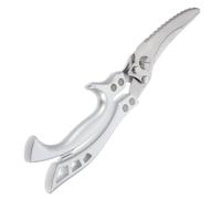 HOLIDYOYO Forbici da Cucina per Pollo e Carne in Acciaio Inox, Cesoie Multiuso per Ossa e Barbecue, Utensile Professionale per Casa, Ristorante e Hotel