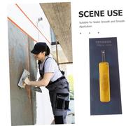 HOLIDYOYO Frattazzo in Acciaio Al Carbonio con in Robusto per Intonaco Finitura Calcestruzzo e Raschiatura Strumento Versatile per e Lavori Edili