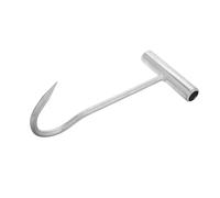 HOLIDYOYO Gancio Sollevatore Zincato per Tombini e Porte Rullo Manico Struttura Robusta per Uso Multiuso Sicuro e Portatile per Sollevamento e Spostamento Pesante