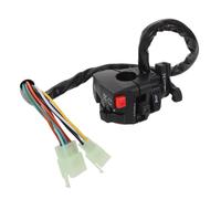 HOLIDYOYO Interruttore Manubrio Sinistro Multifunzione Vie per Motociclette e Atv Resistente alle Intemperie e Compatibile con Quad e Off-road