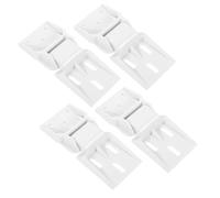 HOLIDYOYO Kit 4 Pezzi Cerniere per Frigoriferi e Congelatori Verticali Bilanciati Cerniera per Porta Congelatori Camper Ricambio Resistente per Riparazione Porte Freezer Domestici e
