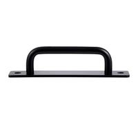 HOLIDYOYO Maniglia Porta Scorrevole Nera Opaca in Ferro Solido Maniglia Incassata per Mobili Moderni e Porte Interne Resistente e Facile da Installare per Armadi Finestre e Porte Blindate