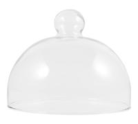 HOLIDYOYO Mini Copertura A Cupola Per Torta In 18 Cm Copertura Trasparente Per Supporto Per Torta Piccola Campana Rotonda Per Formaggio Cupola Con Pomello Maniglia Per Piatto Da Torta