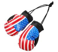 HOLIDYOYO Mini Guantoni da Boxe Pendenti in PVC 10 CM Set da 1 Portachiavi e Decorazioni per Feste di Boxe Accessori da Appendere per Auto e Quotidiano per