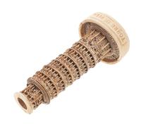 HOLIDYOYO Miniatura Torre Di Pisa Resina Per Decorazione Vintage Per Casa Ufficio e Feste