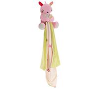 HOLIDYOYO Morbido Asciugamano Consolatore Animale Di Peluche Amore Traspirante Coperta Del Bambino Del Coniglio Coperta Di Sicurezza in Mussola Coperta Di Peluche Cotone Pp Rosa