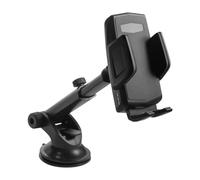 HOLIDYOYO Nero Supporto per Telefono da Auto, Ventosa Silicone per Guida | Navigazione a Mani Libere, Mantiene il Telefono Visibile, Riduce i Movimenti Sul Parabrezza