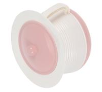 HOLIDYOYO Orinatoio Notturno Coperto Compatto Vasino Da Notte Portatile In PP Rosa Per Anziani E Uso Familiare Dimensioni 8.3X7.3X5.5 Pollici