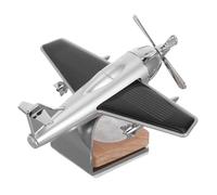 HOLIDYOYO Ornamento Aereo Solare per Cruscotto Auto Diffusore di Aromi a Ventola in Abs, Decorazione Multifunzionale per Interni Auto, Ufficio e Cameretta, senza Profumo