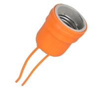 HOLIDYOYO Porta Lampada da Esterno E27 in Ceramica e Resistente al Calore per Lampade Riscaldanti Rettile e Maiale Uso Agricolo e Industriale
