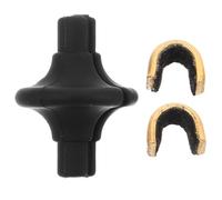HOLIDYOYO Pulsante Kisser per Arco Compound con Clip Ancora in Rame Punto di Ancoraggio per Mira Precisa Accessorio Tattile in Silicone Nero per Tiro con Arco