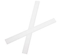 HOLIDYOYO Ricambio in Gomma per Tergivetro in Silicone 25 CM Set 2 Pezzi Strisce Sostitutive Flessibili per Lama Tergicristallo Doccia Accessori per Pulizia Superfici Casa