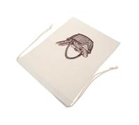 HOLIDYOYO Sacchetto Pane in Lino Con Coulisse Borsa Riutilizzabile Grande Per Conservazione Freschezza Pane e Filoni Sacchetto Conservare e Pratico Per Uso Quotidiano