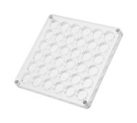 HOLIDYOYO Scatola di Immagazzinaggio della Conchiglia Minerali Display Scatole D'ombra Vetrine Astuccio Cristalli Roccia Valigia Valigie Organizzatore di Rocce Acrilico Transparent