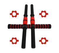 HOLIDYOYO Set 1 Paio Biella per Manubri 40 CM in Acciaio Connettore Bilanciere Antiscivolo per Esercizi Fitness e Allenamento Sicuro