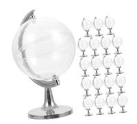 HOLIDYOYO Set da 20 Pezzi Scatole di Caramelle a Forma di Sfera Trasparenti Mini, Piccoli Contenitori per Bomboniere Matrimonio e Feste, Porta Caramelle per Compleanno e Banchetti