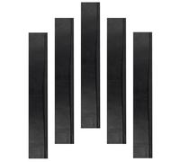 HOLIDYOYO Strisce di Ricambio in Gomma per Tergivetro 25 Cm, Set da 5 Pezzi, Gomma Resistente All’usura per Pulizia Vetri e Sostituzione Tergipavimento, Facile Installazione per Uso