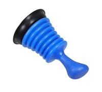 HOLIDYOYO Sturalavandino Piccolo Manuale in Silicone Alimentare Blu, Stantuffo per Lavello Cucina e Bagno, Sturalavandini ad Alta Pressione Portatile per Doccia, Wc e Tubature Strette