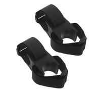 HOLIDYOYO Supporto per Luce Bici Morsetto Regolabile da 22 Mm, Set 2 Pezzi, Resistente alle Intemperie, Montaggio Rapido per Manubrio Bici da Strada, Mountain Bike ed E-Bike per Ciclismo