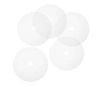 HOLIDYOYO Tappetini in Silicone Alimentare Resistenti e Durevoli Rotondi 5 Pezzi per Essiccatore Adatti per Frutta e Carne in Essiccatori Domestici