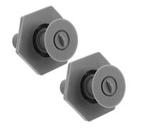 HOLIDYOYO Tappo di Scarico Filettato in Plastica Resistente per Refrigeratori e Congelatori Set da 2 Pezzi Guarnizione a Tenuta Stagna Accessori per Riparazione e Drenaggio Condensa