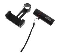 HOLIDYOYO Telescopio Monoculare Portatile 2000X24 HD per Birdwatching e Escursionismo con Supporto per Smartphone Monoculare Tascabile da Campeggio per Uso Giorno e Notte