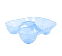 HOLIDYOYO Vassoio Per Collo Da Salone in Plastica Riutilizzabile Cuscino Poggiatesta Per Permanente e Colorazione Chioma, Design Scanalato Anti-sgocciolamento, Per Lavaggio e Taglio Fai-da-te a Casa