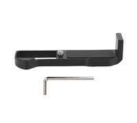 Holigie Base Plate, L Quick Release Plate for G7X3 Camera, Aluminum Alloy Camera Extension Base with Cold Shoe Mount and 1/4 Inch Screw Hole (Black)