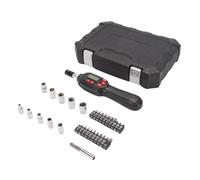 Holigie Cacciavite dinamometrico da 32 pezzi, set di chiavi dinamometriche digitali elettroniche con attacco da 1/4 di pollice 0,025-10 Nm con display LCD, 10 bussole esagonali 19 bit,