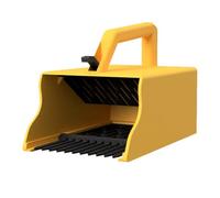 Holigie Combuscolo di plastica per Strumenti di Raccolta per mirtilli, bilanci e More con Pettine dentata e Manico ergonomico 8,11 oz Giallo