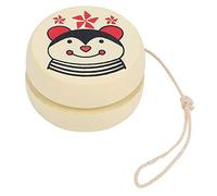 Holigie Educational Wooden Yo Yo, Allenatore di coordinamento per Gli Occhi per Gli Occhi sicuri e Non durevoli Adatti ai Bambini da Giocare e può Anche Essere Usato Come Un (Abeille)