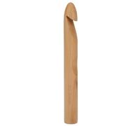 Holigie Gancho de Ganchillo Grande y Grueso de 30 mm, Aguja de Tejer de Madera, Herramienta para Tejer a Mano, Manualidades para Hilo Grueso y Manualidades, Ganchillo, Manta