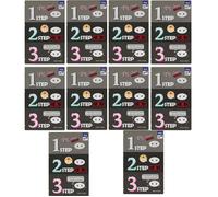 Holika Holika - Pig Clear Black Head 3-Step Kit (Strong) (10ea) Set