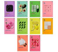 Holika Holika Pure Essence Assortimento di Maschere in Tessuto, 10 x 20 ml