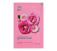 Holika Holika Pure Essence Damask Rose maschera in tessuto idratante e rivitalizzante 20 ml