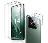 Holilo [2+2 Pezzi Vetro Temperato Pellicola per Xiaomi 14 Pellicola Protettiva e Pellicola Fotocamera, Pellicola Durezza 9H Protezione Schermo HD Anti-graffio Anti-Impronta