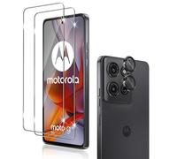 Holilo 3 Pezzi Pellicola Protettiva in Vetro Temperato per Motorola Moto G75 5G, Pellicola Durezza 9H, Protezione Schermo HD Anti-graffio Anti-Impronta