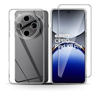 Holilo Cover +1 Pezzi Vetro Temperato Pellicola per OPPO FIND X8 PRO 5G, Anti-graffio Antiurto Tocco Morbido Protezione Custodia Protettiva Durezza 9H Pellicola Protettiva