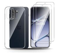 Holilo Cover +2 Pezzi Vetro Temperato Pellicola per ONEPLUS 15R, Anti-graffio Antiurto Tocco Morbido Protezione Custodia Protettiva Durezza 9H Pellicola Protettiva