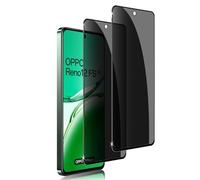 Holilo Privacy Pellicola Protettiva per REALME 14 5G/OPPO Reno 12 FS/Reno 12 F 5G/Reno 12 F 4G,【2 Pezzi】 Anti Spy in Vetro Temperato, Pellicola Durezza 9H Protezione Schermo Anti-graffio