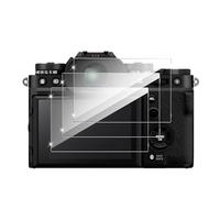 Holilo Vetro Temperato Pellicola per Fujifilm X-T5【3 Pezzi】 Pellicola Protettiva, Pellicola Durezza 9H Senza Bolle Protezione Schermo HD Anti-graffio Anti-Impronta