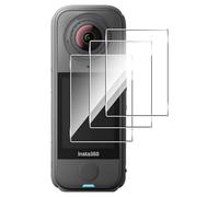 Holilo Vetro Temperato Pellicola per Insta360 X4 Air【3 Pezzi】 Pellicola Protettiva, Pellicola Durezza 9H Senza Bolle Protezione Schermo HD Anti-graffio Anti-Impronta