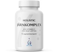 Holistic Järn - BIO Ferro 25 Mg (179% NRW) 90 Capsule (Svezia) - Integrazione