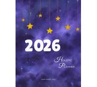 Holistic Planner 2026: Moon Phases, Retrogrades, Monthly and Weekly Calendar