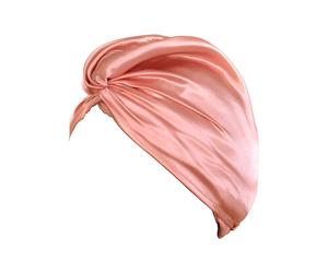 Holistic Silk - Pure Mulberry Silk Turban - Turbante per capelli in seta Rose 1 St.